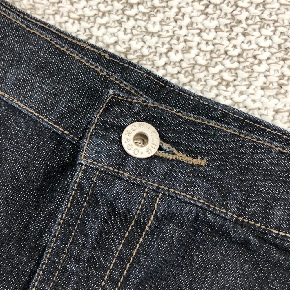 Club Monaco dark wash jean skirt
